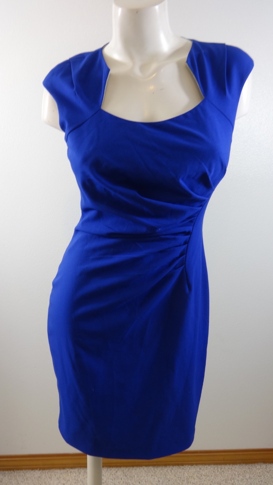 royal blue pencil dress